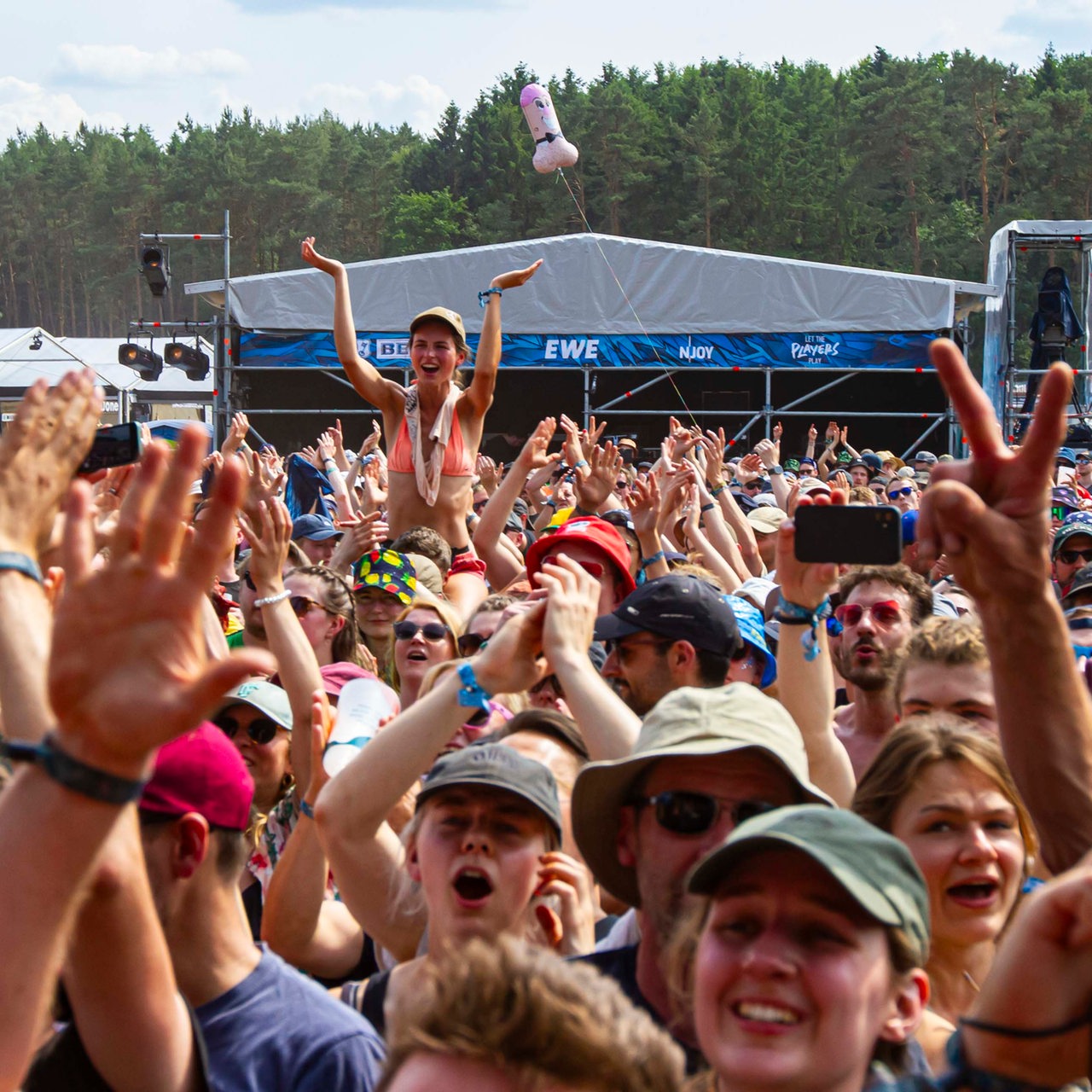 Bilder vom Hurricane Festivals am Sonntag.